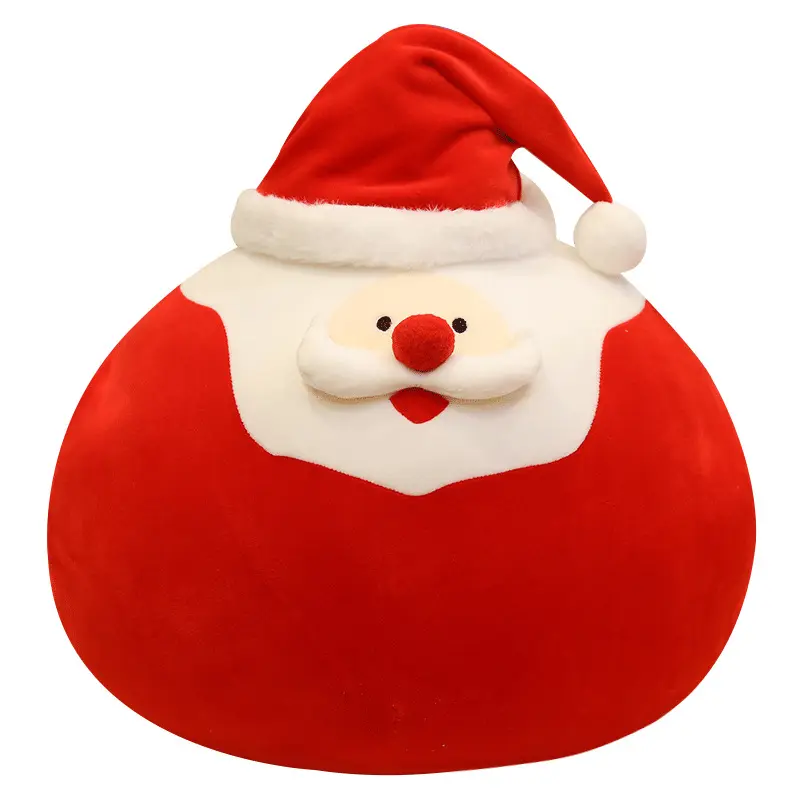 O Natal Papai Noel encheu o luxuoso brinca brinquedos macios bonitos do luxuoso de 20 cm para dormir