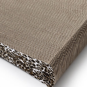 2 lados usan papel corrugado producción a granel Cat Scratch Protector Mat - Product Image 3