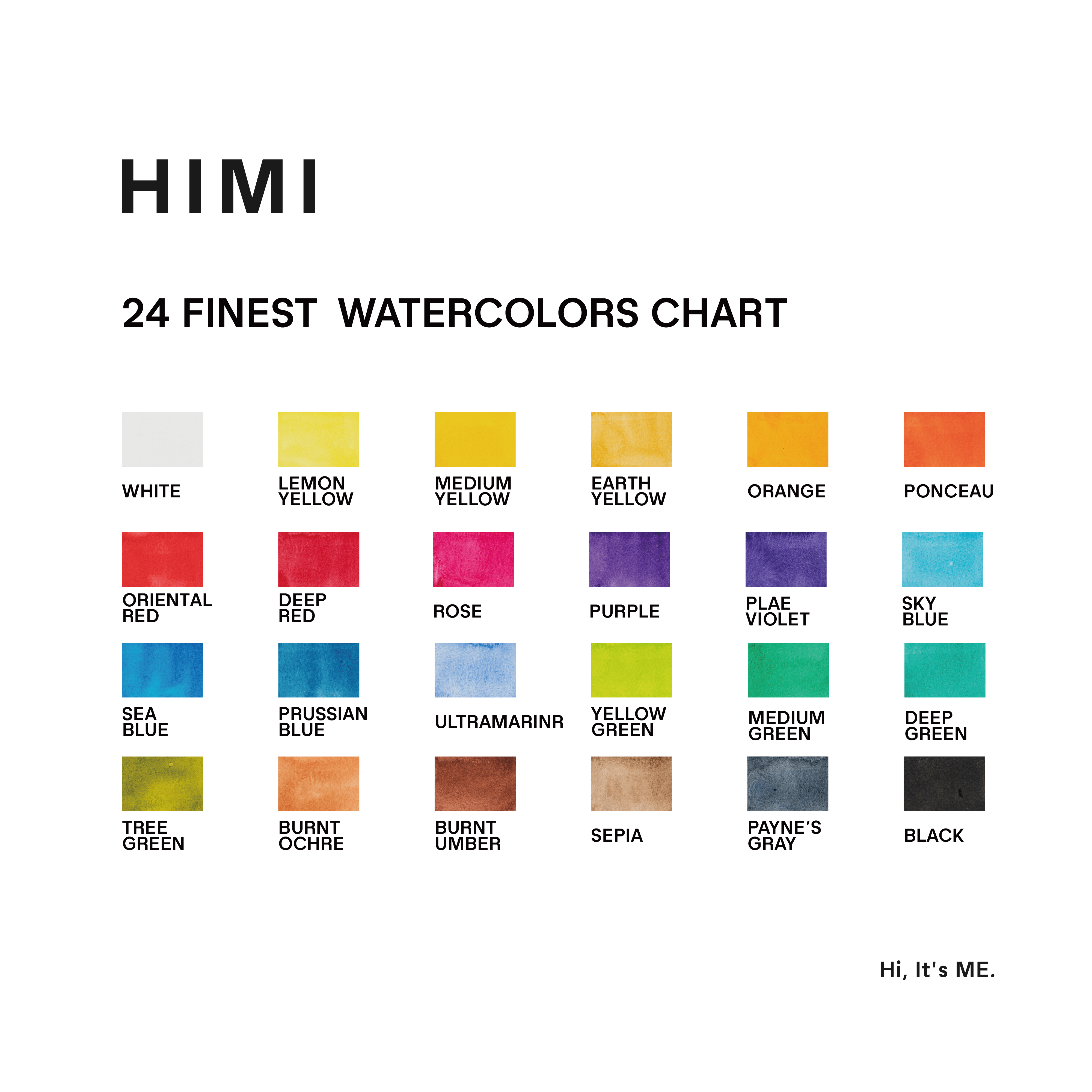 24 colores