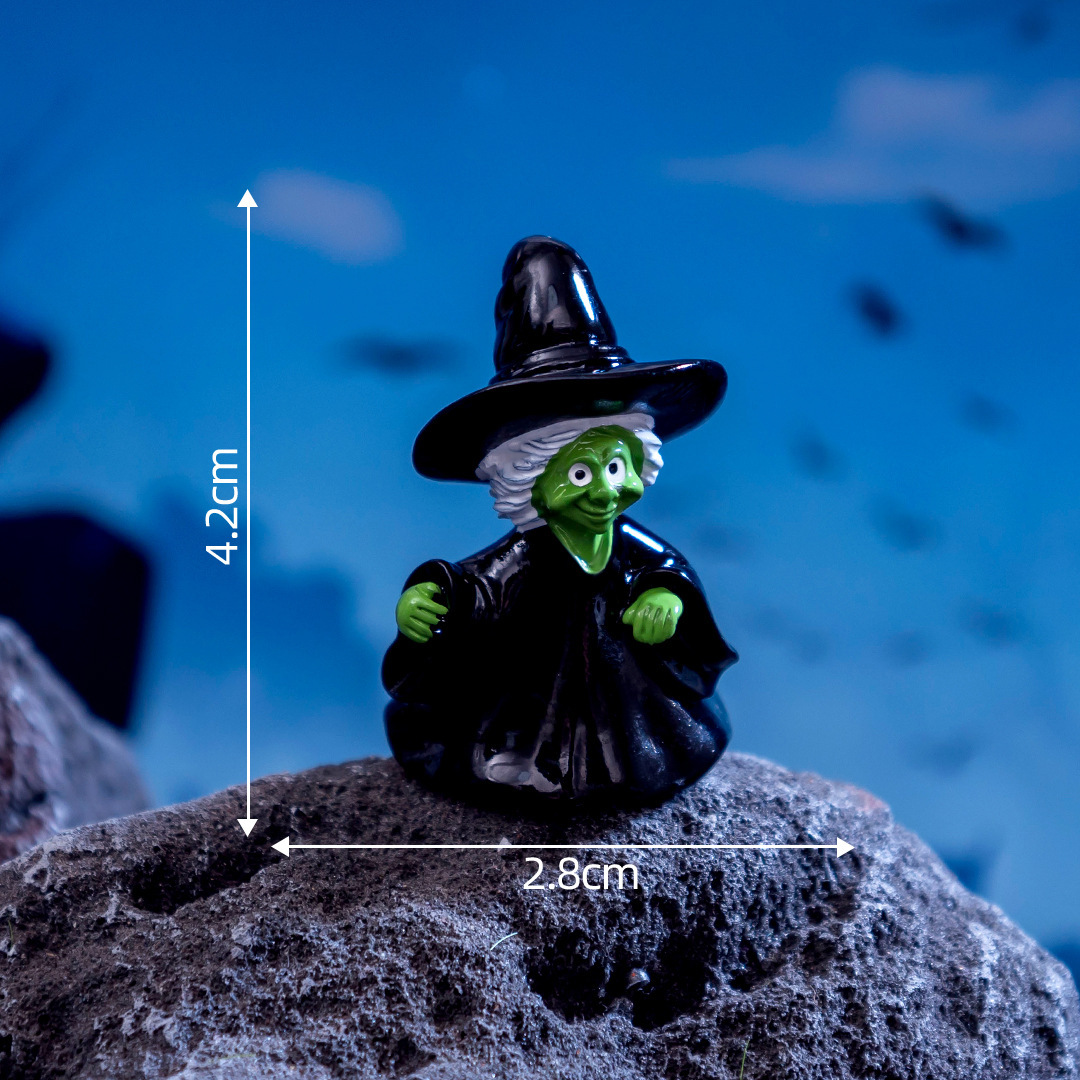 Sorcière au visage vert