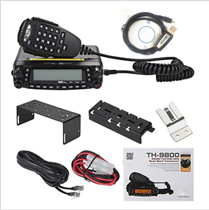 50KM de larga distancia del vehículo walkie talkie 800 canales quad banda cb radio inalámbrico sistema de intercomunicación en coche TH-9800 - Product Image 6
