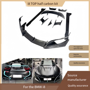 2015年から2021年までのセミカーボンフロントとリアバンパーキットを備えたBMW I8 TOPモデルに適しています。 - Product Image 5