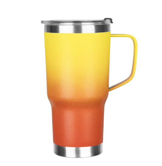 Orange and yellow