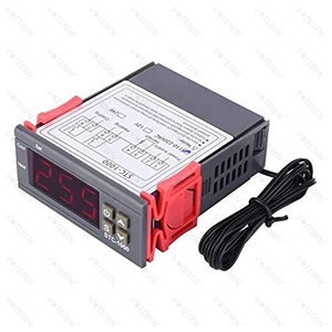 STC 1000 Digital <strong>Temperature</strong> <strong>Controller</strong> Contact <strong>Sensor</strong> <strong>2</strong> Relay Output Types Aquarium Thermostat 110V - Product Image 1