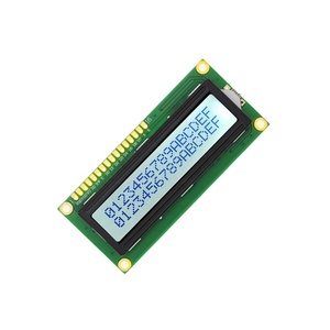 16*2 charakter dot matrix lcd display screen modul