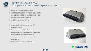 Rawsuns AC Controller del motore elettrico kit di componenti del nucleo del sistema di controllo del veicolo VCU per la logistica auto, camion - Product Image 4