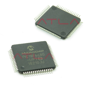PIC18F6680-I/PT QFP-64 Mikrochip Original 8-Bit MCU 64KB Flash 3.3KB RAM 16MIPS 40MHz ECAN Industrial Temp - Product Image 2