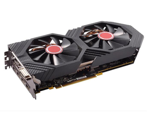 ขายร้อนยี่ห้อใหม่ AMD XFX RX 580 8G หมาป่าดําเดสก์ท็อปเกมกราฟิกการ์ด AMD XFX RX 580 8G หมาป่าดํา - Product Image 5