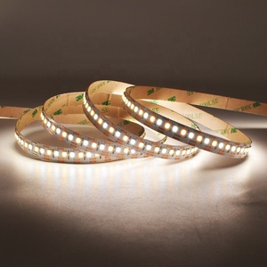 新しいモデルCCT LEDストリップSMD2835 200LED IP20屋内屋外フリーカッティング27000Kおよび6500KコールドホワイトCRI 90キャビネットLEDストリップ