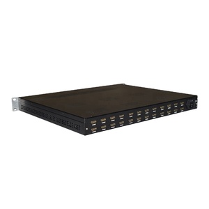 24チャンネルエンコーダーフルHD1080p MPEG4 H.264 HD入力およびASIIP出力HDIPエンコーダー - Product Image 1