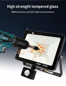 Distributor Best Prices Certificated Outdoor PIR Energy Saving <strong>Light</strong> Remote <strong>Control</strong> Emergency <strong>Motion</strong> <strong>Sensor</strong> Led Floodlight - Product Image 4
