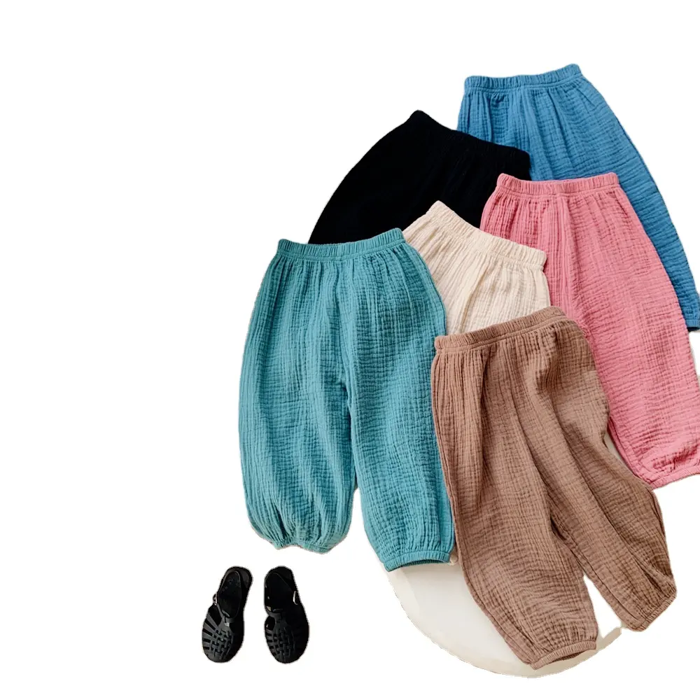 Pantaloni per ragazze per bambini la più recente primavera Cute neonate pantaloni semplici pantaloni Casual per adolescenti per bambini