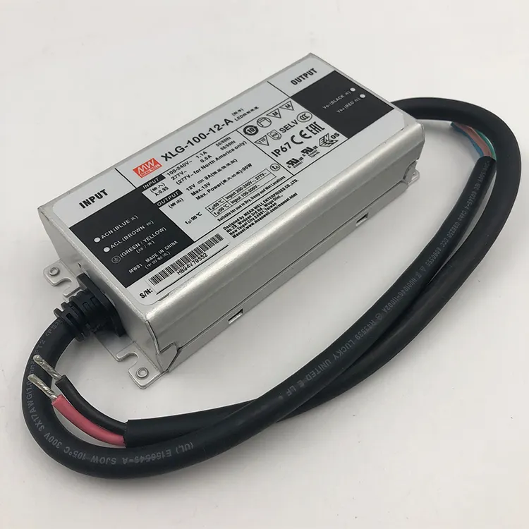 Meanwell XLG-100-24 100W24V Led Driver Huidige Verstelbare Dimmen Led Voeding Dimbare