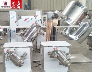 เครื่องผสมแบบเคลื่อนไหว3มิติ SYH-1200ควบคุมการเคลื่อนที่สำหรับผงเคมี - Product Image 3