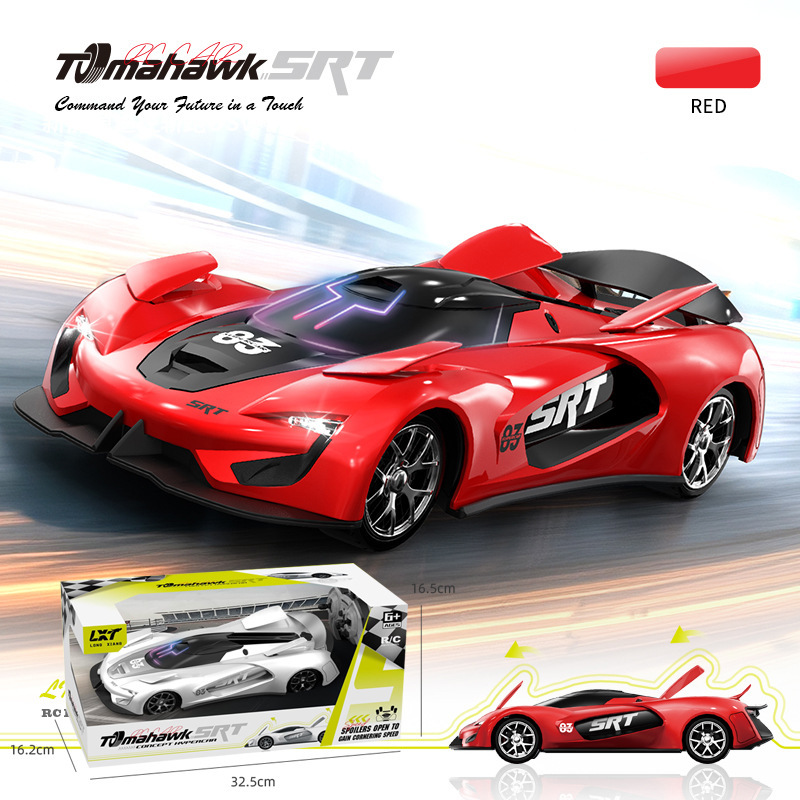 9010-9-118 Coche de carreras de deriva - Rojo