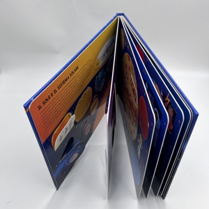 İngilizce öğrenme hikayesi resimli kitap çocuklar için ciltli kaldırma-flep özelliği mükemmel ciltleme sert yapılmış dayanıklı karton - Product Image 5