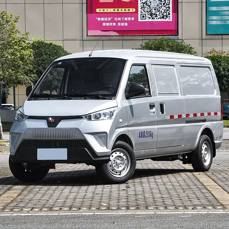 Mobil listrik untuk mobil, mobil Van Wuling EV50 Van Online yang digunakan di Tiongkok, mobil Mini Van EV, truk kecil Wuling EV50