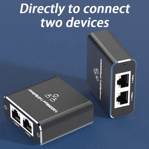 1 to 2 RJ45 <strong>Network</strong> Splitter <strong>Adapter</strong> with Usb Power Cable Internet Lan Converter 8P8C Female Extender Plug Extension - Product Image 5