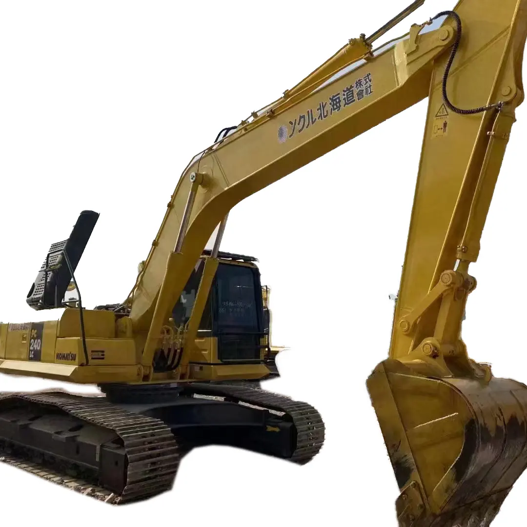 Excavadora original de segunda mano de maquinaria de construcción Komatsu de Japón en buen estado y éxito de ventas