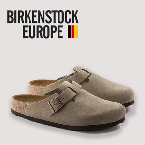 BK Boston ayarlanabilir sandalet hafif hakiki deri üst yastıklı orta taban Unisex slaytlar Retro rahat ayakkabılar - Product Image 4