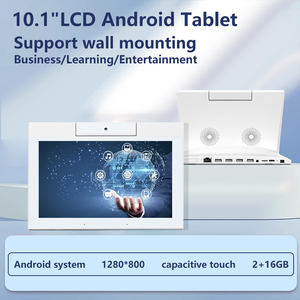 Киоск Smart 10,1 "Touch POE NFC 4G 4GB 4-ядерный L-образный планшет Android коммерческое цифровое меню POS бизнес настольные планшеты ПК - Product Image 4