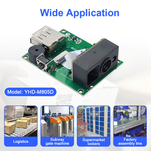 Embedded Qr Barcode Scanner Module, Voor Kiosk Automaat Pda, Mini Size Usb Ttl Rs232 Interface - Product Image 5
