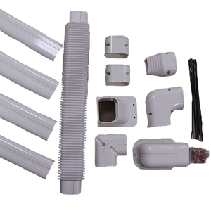 מפעל אספקת ישיר חלקים hvac דקורטיבי pvc דקורטיבי pvc דק כיסוי הקירור
