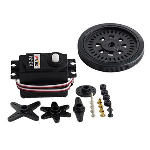 Feetech FS5103R 3 кг. См, 360 градусов, двигатели непрерывного вращения, 25 т колеса, 15 кг, GPS-приемник, пластиковые компоненты квадрокоптера