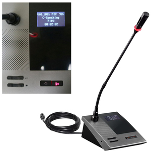 Professional 12 Table Video-Tracking Type Digital Conference Microphone <strong>System</strong> 12 Desktop Built-in Speaker Meeting Room Goods - Product Image 3