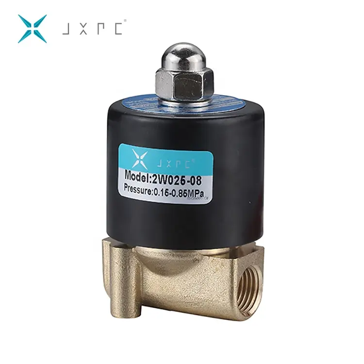 Válvula de operación directa de 2/2 vías de bronce tipo JXPC de alta presión
