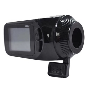 Aksesori Sepeda Listrik Universal 24V 36V 48V, kontroler sepeda dengan penjepit jempol tampilan LCD komputer sepeda balap - Product Image 3