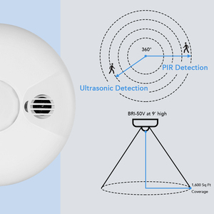 360度红外PIR超声波线电压占用灯开关天花板安装运动传感器 - Product Image 6