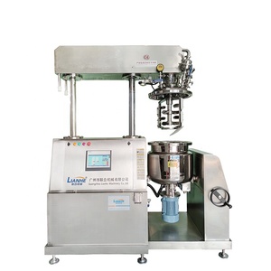 เครื่องทําความร้อนไฟฟ้าโลชั่นสบู่อิมัลซิไฟเออร์ผสมสูญญากาศ Homogenizer 5L ห้องปฏิบัติการอิมัลซิไฟเออร์ผสม - Product Image 5