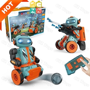 CZ buhar 3in1 elektronik yürüyüş akıllı Robot programlama kontrolü oyna futbol çekim kapmak RC Robot eğitim oyuncaklar birleştirin - Product Image 1