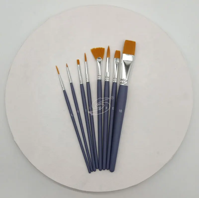 Synthetic Hair Art Brush Set for Acrylic Watercolor brush set