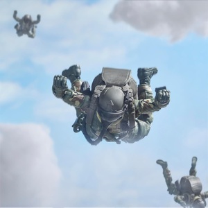 Tùy Chỉnh Hot Bán Quân Sự Soldier Nhựa Hành Động Hình Cho Phi Công Halo 6 Inch Nhảy Dù 18 Phụ Kiện Độ Cao Thấp - Product Image 6