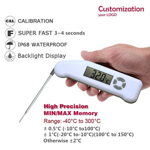 Termómetro digital de lectura instantánea IP68, accesorios de laboratorio, termómetro de alta precisión para calibración de temperatura para laboratorio - Product Image 4