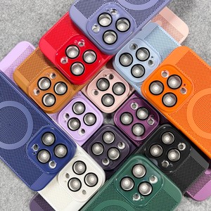 IPhone 15 Pro磁気電話カバーPC用薄いデザイン10 + 色OEMサービス低MOQ無料ギャラリーカメラ保護 - Product Image 3