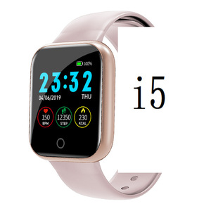 I5 cảm ứng đồng hồ Pedometer giám sát nhịp Tim Huyết Áp tin nhắn nhắc nhở Vòng đeo tay thông minh - Product Image 4