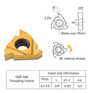 Стальные резьбовые инструменты для токарного станка - Product Image 2
