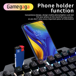 RK300 LED Backlight Usb Wired Gamer Keyboard104 <strong>Keys</strong> RGB Gaming Mechanic <strong>Keyboard</strong> for <strong>Computer</strong> Laptop - Product Image 6