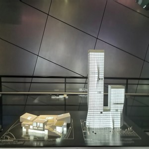 Usar materiales de modelo de arquitectura Diseño 3D Impresión moderna arquitectura de ciudad escala modelo de edificio de oficinas - Product Image 2
