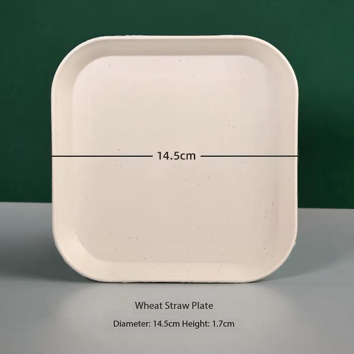 Assiette à bouche peu profonde de 14,5 cm
