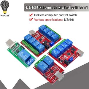 5V 12V 1 2 4 8 canali relè USB interruttore di controllo programmabile Computer di controllo per Smart Home PC Controller intelligente - Product Image 6