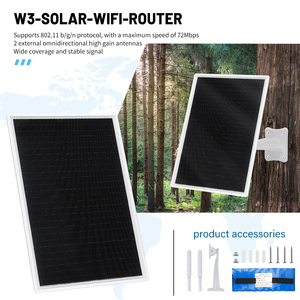 Enrutador Wifi Solar inalámbrico 4G LTE tarjeta Sim red batería incorporada 18650 100Wh IP67 impermeable al aire libre - Product Image 4