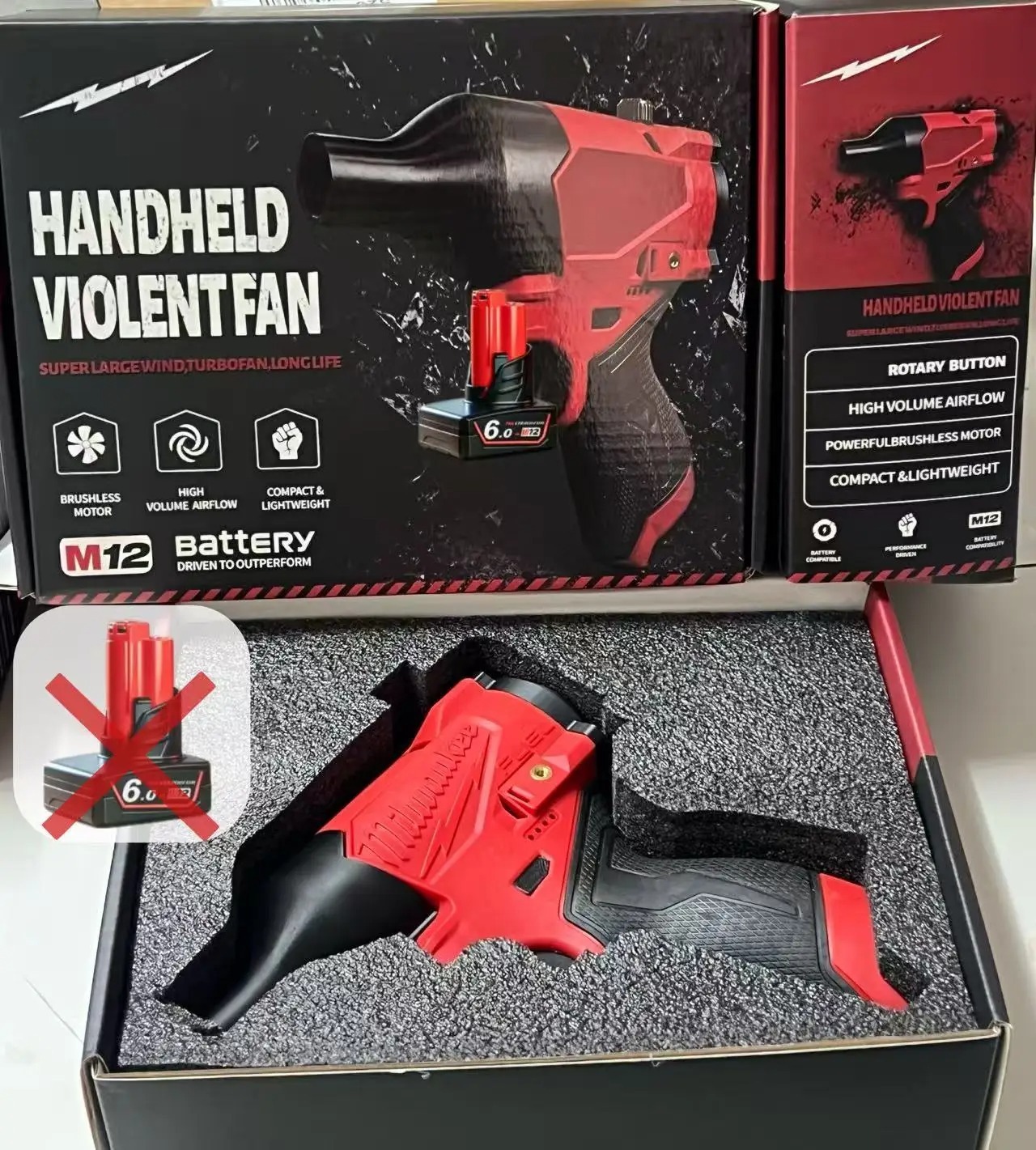Rojo Sin Batería