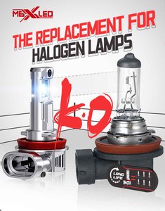 Lanseko หลอดไฟหน้า LED M6X H7 H18 9005 H11พร้อม GC-5530 LED ชิป5000LM PCB ฮาโลเจนขนาดสำหรับรถ LED - Product Image 4