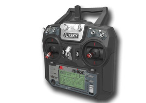 飞天FS-i6X 10CH 2.4GHz AFHDS玩具零件2A遥控发射器，带X6B/iA6B/A8S/iA10B/iA6接收器，用于遥控FPV赛车无人机 - Product Image 6