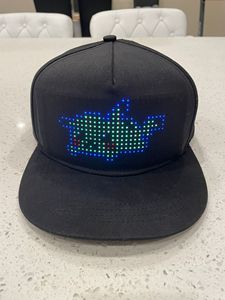 Full Color Led Message Cap USB Charging App Control Scrolling Message LED Display Gorras Snapback <strong>Programable</strong> Led Message Hat - Product Image 6