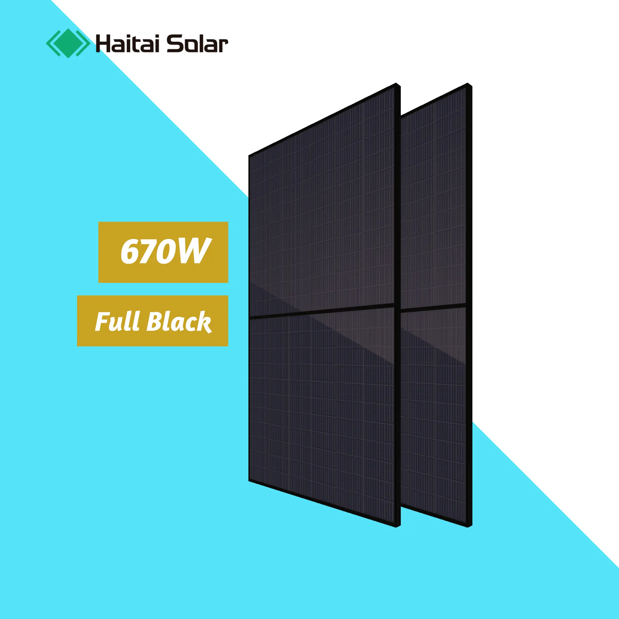 Giá tốt nhất 665 Watt hiệu quả cao 670 Wát điện năng lượng mặt trời PV mô-đun Bảng điều chỉnh